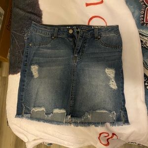Jean skirt